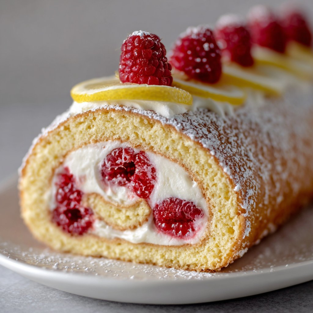 Master the Lemon Raspberry Swiss Roll: A Step-by-Step Guide